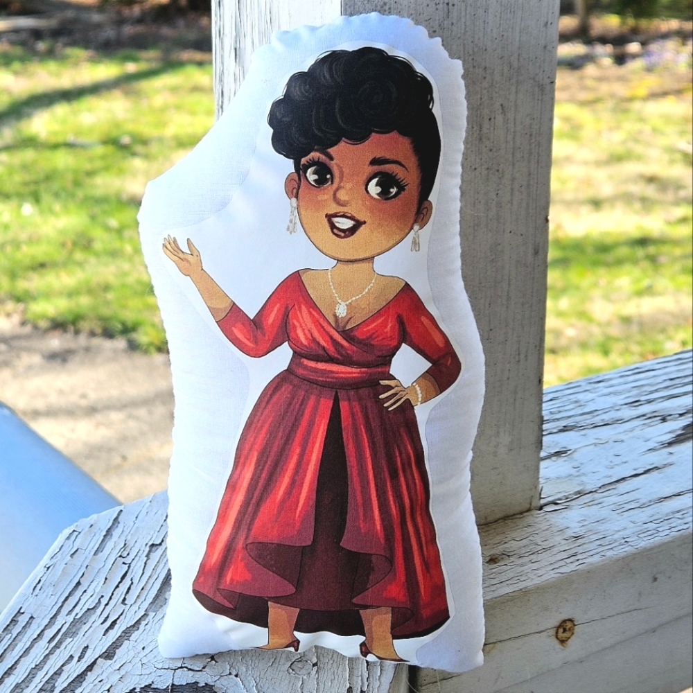 Ella Fitzgerald Pillow Pal. New.